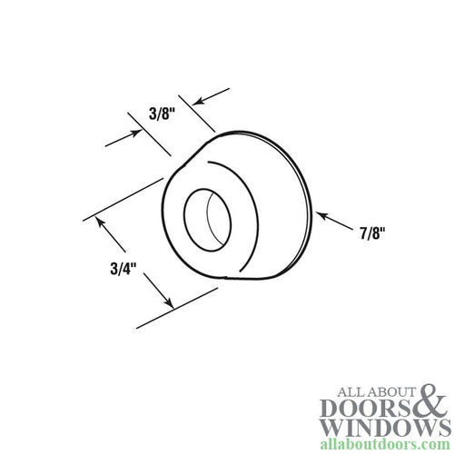 Door Bumper Self Adhesive 4 Pack - Door Bumper Self Adhesive 4 Pack