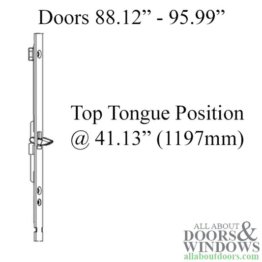 Hoppe HLS2000 Top Extension - 47.13" Tongue, 54.27" Extension Length