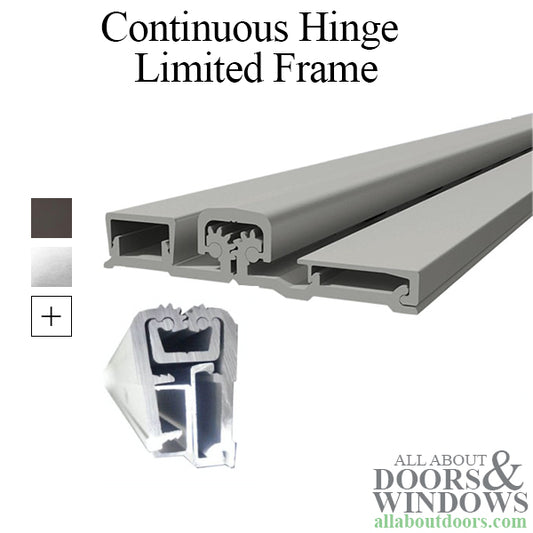 Continuous hinge, 83",  Full Mortise,  Flush Mount