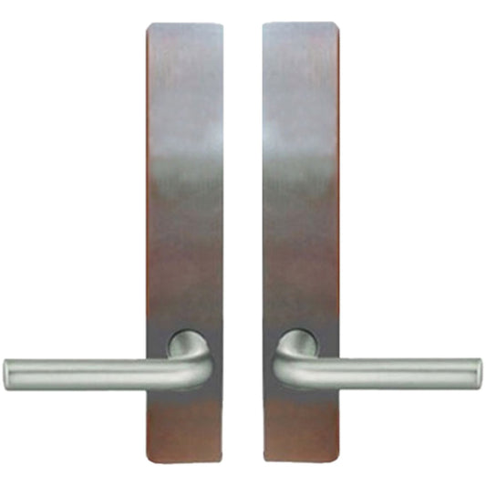 Andersen FSB 1075 Non Keyed Trim Set for Double Door Stainless Steel Finish