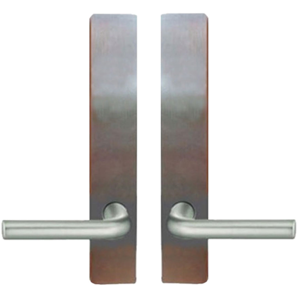 Andersen FSB 1075 Non Keyed Trim Set for Double Door Stainless Steel Finish - Andersen FSB 1075 Non Keyed Trim Set for Double Door Stainless Steel Finish