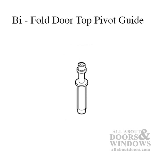 Guide, Bi-Fold Door Top Pivot 2-1/6 inch Long