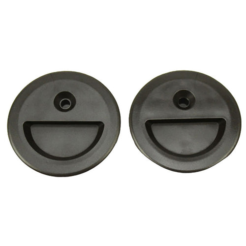 Pella Round Security Foot Bolt Stop, Old Style for Sliding Doors - Pella Round Security Foot Bolt Stop, Old Style for Sliding Doors