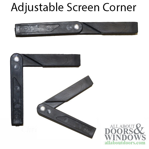 Adjustable Screen Corner 3/8 x 7/16 - Adjustable Screen Corner 3/8 x 7/16