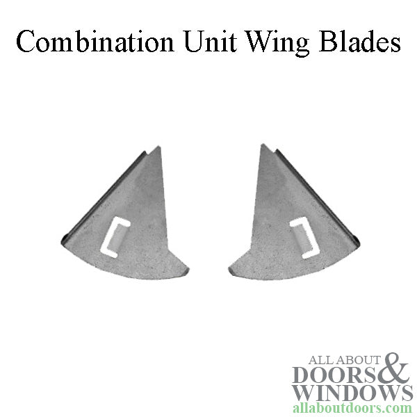 Combination Storm Window / Outer Frame Wing Blade Locks - Combination Storm Window / Outer Frame Wing Blade Locks