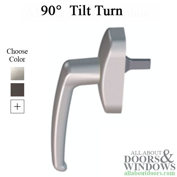 Multipoint Tilt Turn Casement Window Handle - Multipoint Tilt Turn Casement Window Handle