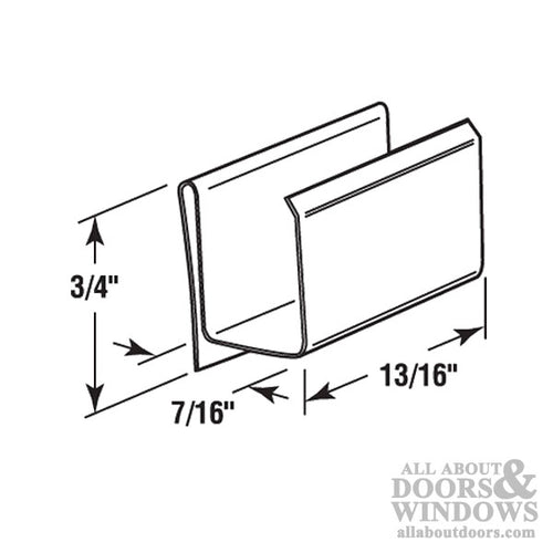 Metal Retainer Clips Holds 7/16 inch Screen Frame - Metal Retainer Clips Holds 7/16 inch Screen Frame