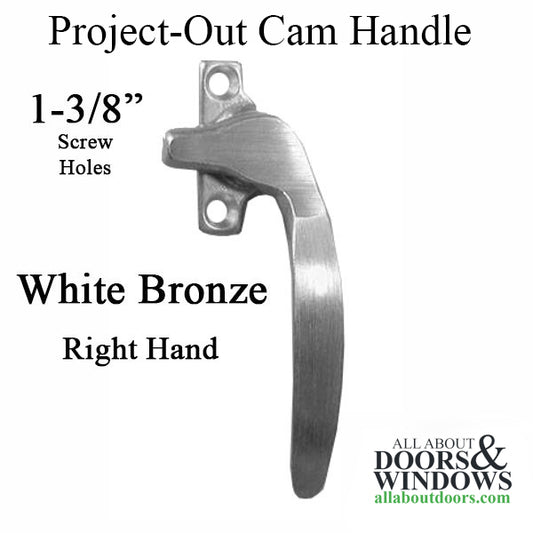 Project-Out Cam Handle, 2 hole 1-3/8 Screw, 1/2" Projection