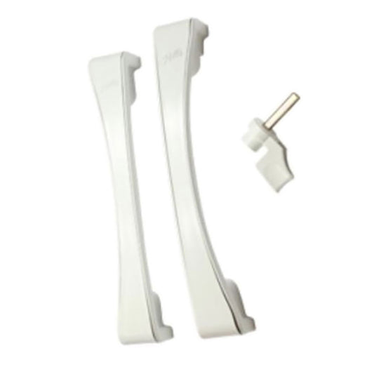 Pella OX sliding wood patio door handleset trim, Right Active