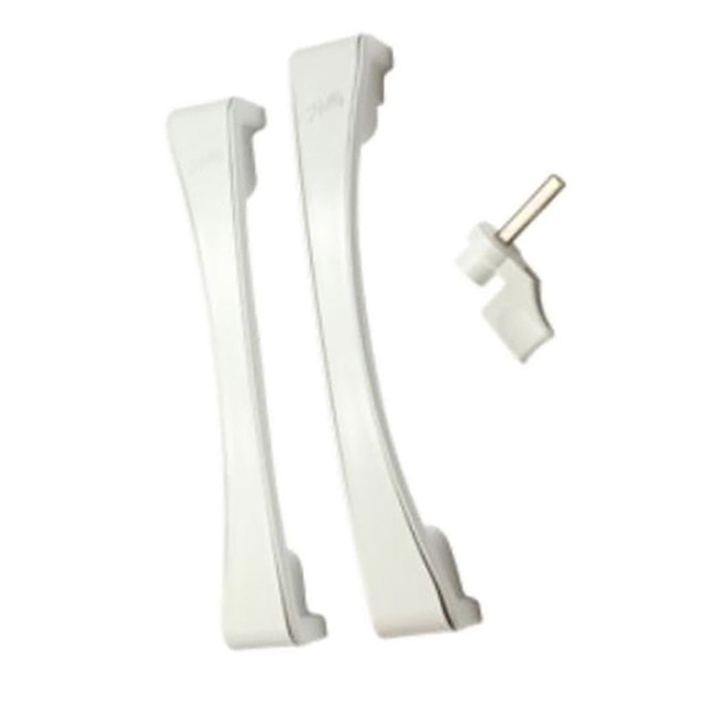 Pella OX sliding wood patio door handleset trim, Right Active - Pella OX sliding wood patio door handleset trim, Right Active