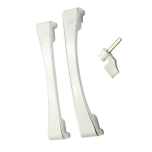 Pella OX sliding wood patio door handleset trim, Right Active - Pella OX sliding wood patio door handleset trim, Right Active