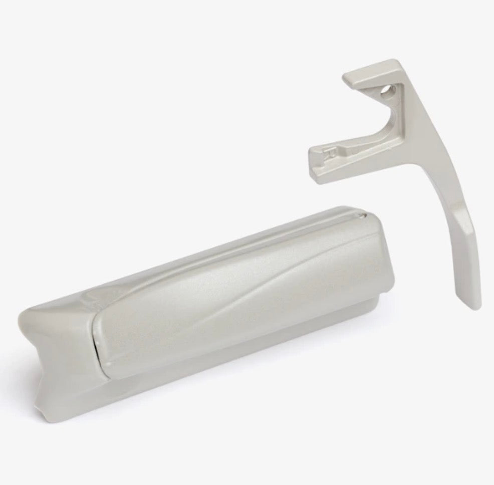 Pella Casement Sash Lock  Folding Handle and cover  RH  - Champagne - Pella Casement Sash Lock  Folding Handle and cover  RH  - Champagne