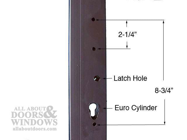 GLW Multi-Point Lock body, 3-point hook Sliding Door - GLW Multi-Point Lock body, 3-point hook Sliding Door