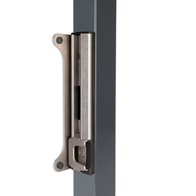 Locinox Surface-Mounted Stainless Steel Strike for FORTYLOCK Mortise Locks - Locinox Surface-Mounted Stainless Steel Strike for FORTYLOCK Mortise Locks
