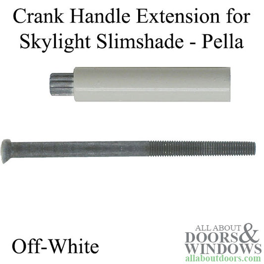 Pella SkyLight SlimShade Operator 2" Handle Extension with Screw