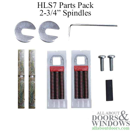 Hoppe HLS7 Handle Set Parts Pack for Active 2-1/4 Inch Door