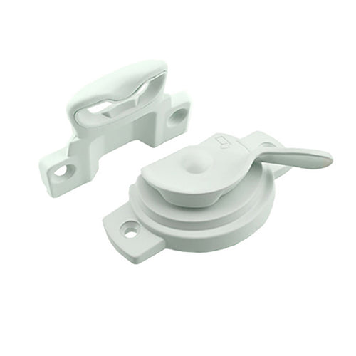 Andersen A Series Sash Lock For Double Hung Sash Lock White Swivel Sash Lock - Andersen A Series Sash Lock For Double Hung Sash Lock White Swivel Sash Lock