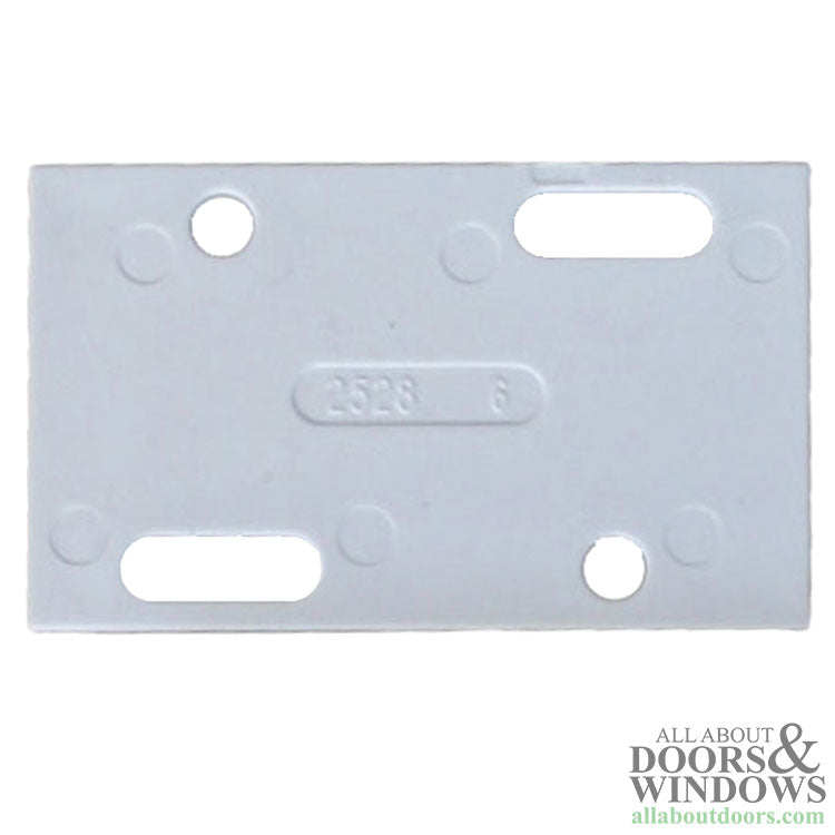 Sliding Patio Door Keeper Shim Plastic 1-1/2