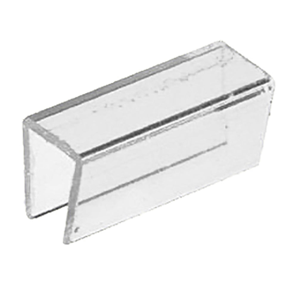 5/16 Inch Clear Plastic Bottom Track Guide for Sliding Screen Door - 5/16 Inch Clear Plastic Bottom Track Guide for Sliding Screen Door