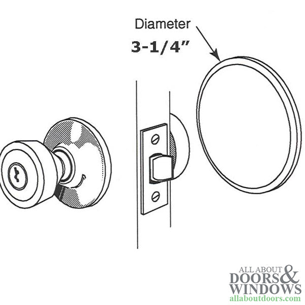 Wall Protector - 3-1/4 Inch Diameter - Wall Protector - 3-1/4 Inch Diameter