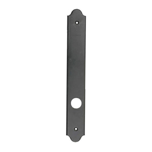 Encino Interior Passive Escutcheon Plate - Distressed Bronze
