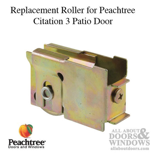 Peachtree Citation 3 Roller Assembly 1.25 Inch Steel Ball Bearing Wheel Diameter - Peachtree Citation 3 Roller Assembly 1.25 Inch Steel Ball Bearing Wheel Diameter