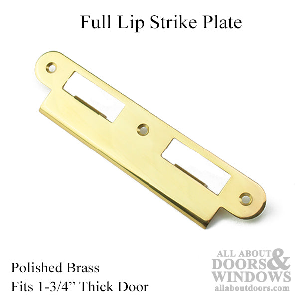 G-U Latch and Deadbolt Strike Plate Kit, Reversible, 1-3/4 Door - Choose Color - G-U Latch and Deadbolt Strike Plate Kit, Reversible, 1-3/4 Door - Choose Color