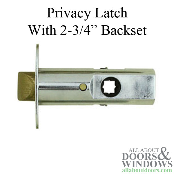 Privacy Latch 2-3/4 backset, 5/16