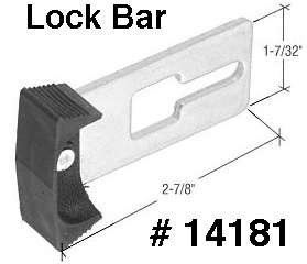 Capitol Patio Glass Sliding Door Handle Pull 1-1/8