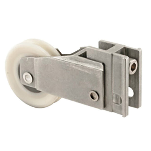 Sliding Door Roller For Daryl And Plaza Glass Doors 1.6875 Inch Nylon Wheel With Adjustable Metal Housing
