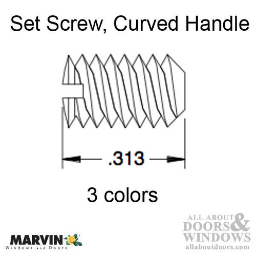 Set Screw for Curved Handle, Casemaster / Awning - Set Screw for Curved Handle, Casemaster / Awning