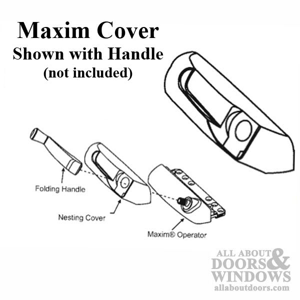 Maxim Cover Plastic with adhesive pad, Left Hand - Choose Color - Maxim Cover Plastic with adhesive pad, Left Hand - Choose Color