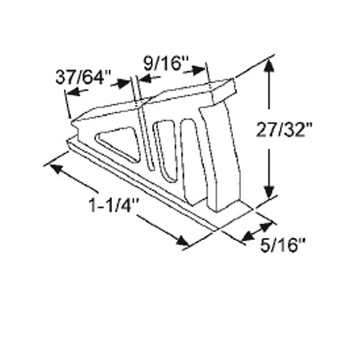 Vinyl Window Vent Latch / Night Lock - Vinyl Window Vent Latch / Night Lock