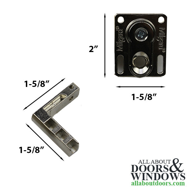 Milgard Multipoint Head & Sill Strike Kit - Milgard Multipoint Head & Sill Strike Kit