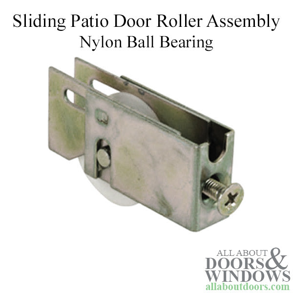 Roller Assembly - Sliding Patio Door, Nylon Ball Bearing - Roller Assembly - Sliding Patio Door, Nylon Ball Bearing