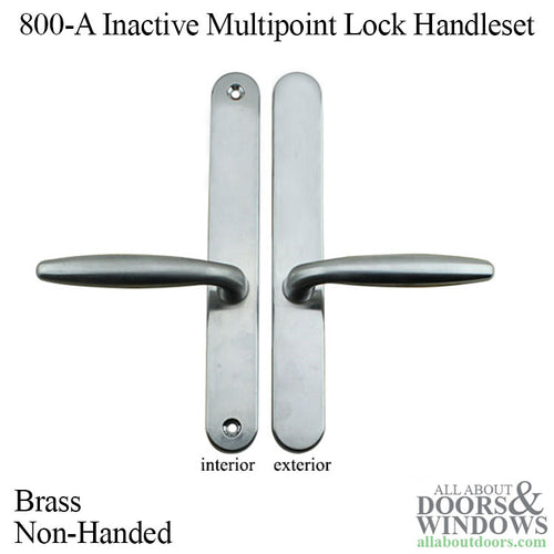 Inactive Handle Set 800A Series Non-Handed Brass Choose Color - Inactive Handle Set 800A Series Non-Handed Brass Choose Color