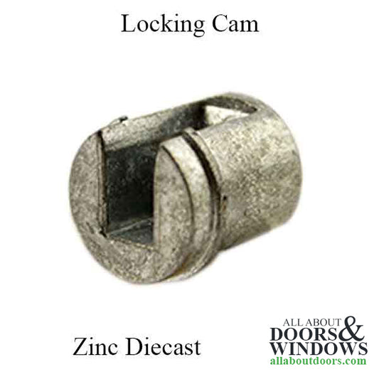 Locking Cam, 5/8" x 17/32", Zinc Diecast