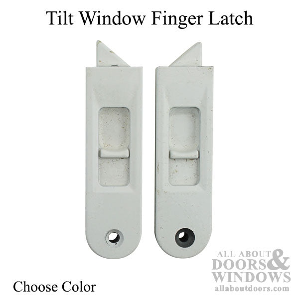 Tilt Window Finger Latch - White - Tilt Window Finger Latch - White