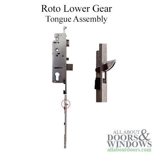 Roto Lower Gear Tongue Assembly