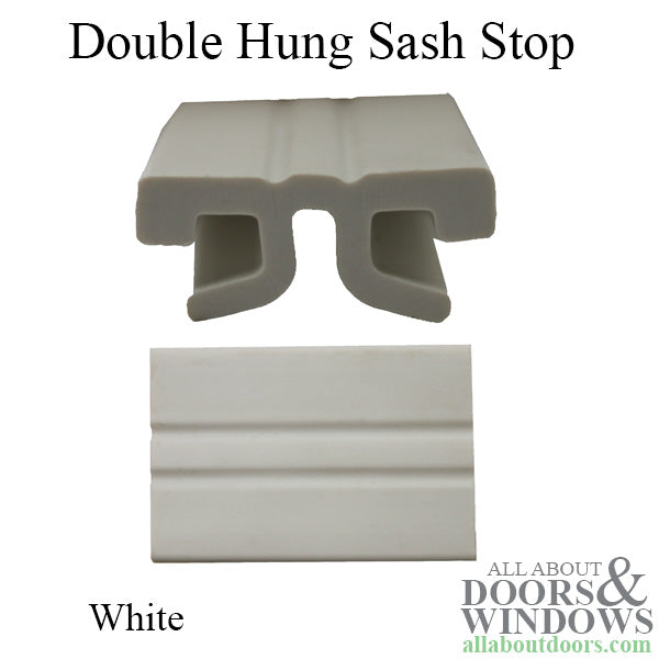 Sash Stop  1-1/8 x 1-5/8 , Single & Double Hung Windows - Sash Stop  1-1/8 x 1-5/8 , Single & Double Hung Windows