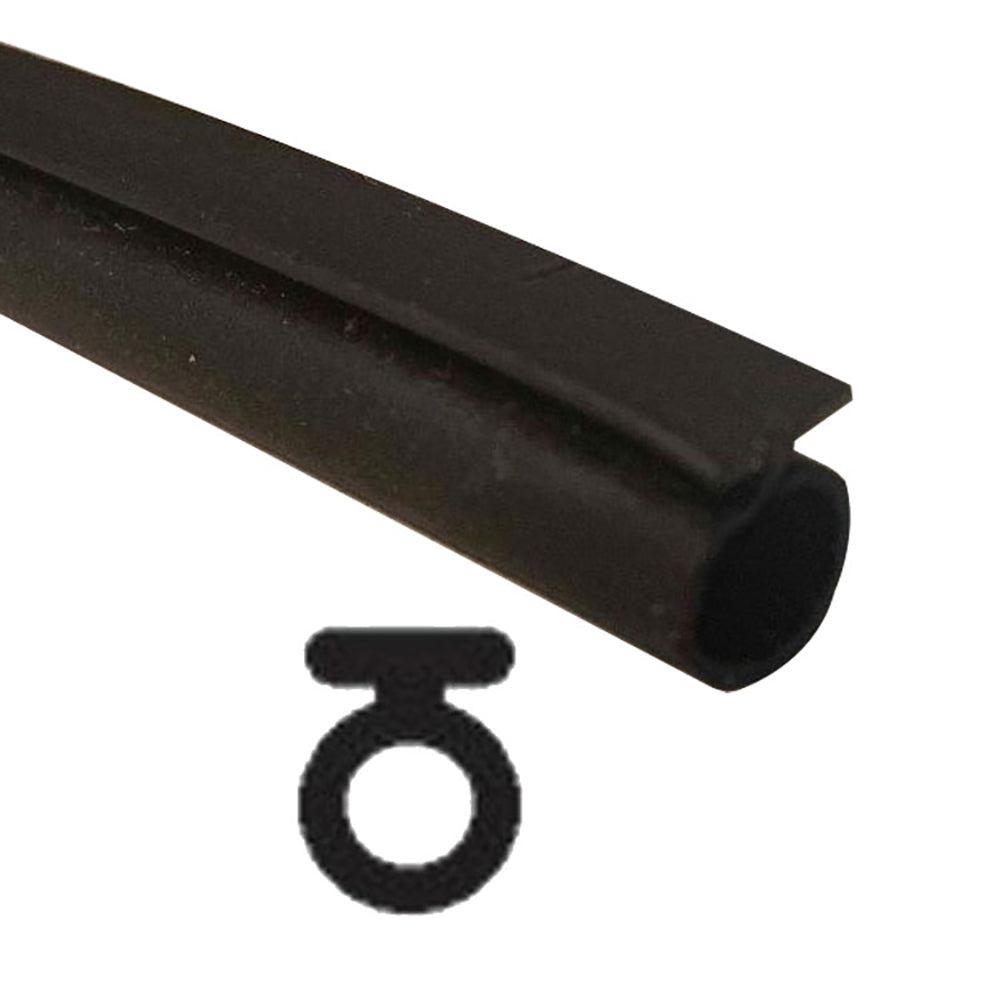 Weather-stripping T-Slot with Hollow Bulb .187 - Weather-stripping T-Slot with Hollow Bulb .187