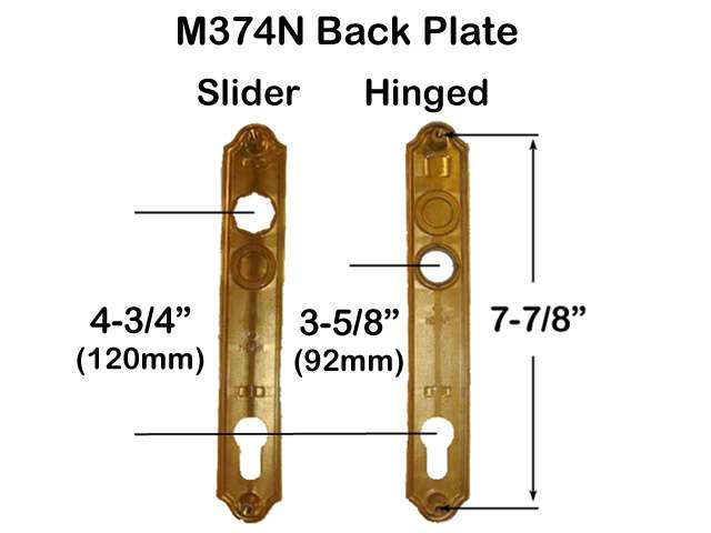 Fuhr 574 / 374 Dummy L-Handle  - Discontinued Style - Fuhr 574 / 374 Dummy L-Handle  - Discontinued Style