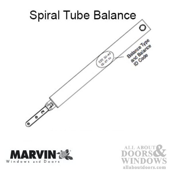 Marvin Next Generation (NG)  round tube Spiral Balance - Marvin Next Generation (NG)  round tube Spiral Balance