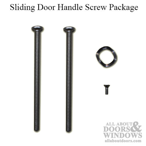 Sliding Door Handle Screw Package - 3