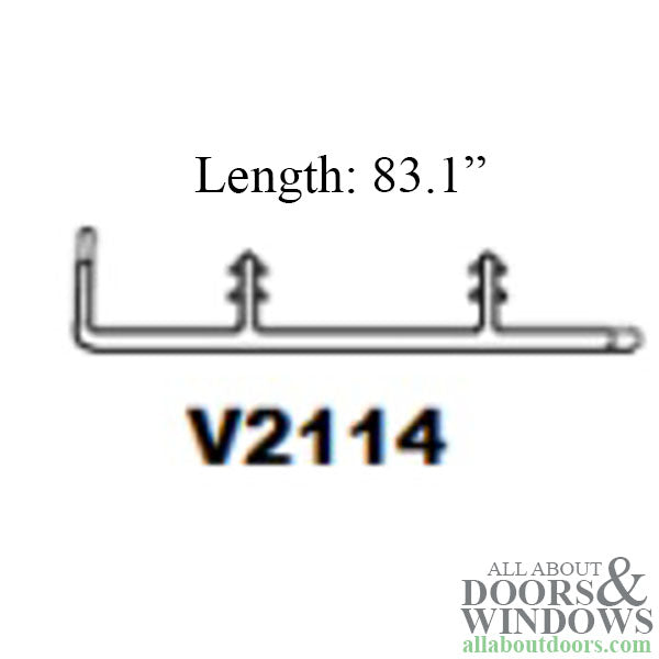 Marvin V2114 Jamb Frame Weatherstrip, 83.1