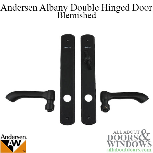 Andersen Albany Active / Passive Double Hinged Door Hardware - BLEMISHED - Andersen Albany Active / Passive Double Hinged Door Hardware - BLEMISHED