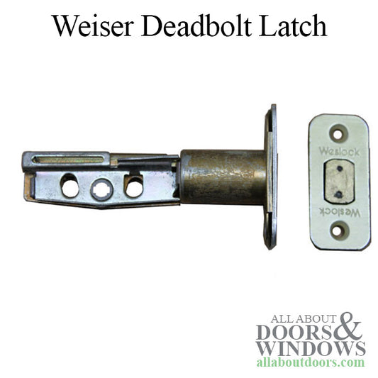 Weslock 400 Series 2-3/4 Backset Deadbolt latch, Square Face