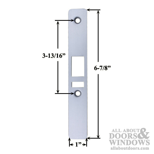 Faceplate Deadlatch Flat with Screws  - Choose Color - Faceplate Deadlatch Flat with Screws  - Choose Color