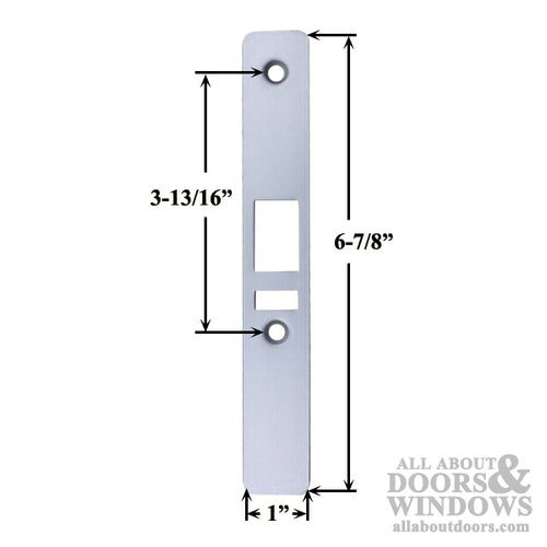 Faceplate Deadlatch Flat with Screws  - Choose Color - Faceplate Deadlatch Flat with Screws  - Choose Color