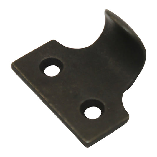 Stone River Bronze Historical finger pull / Lift - Rustic Dark Bronze